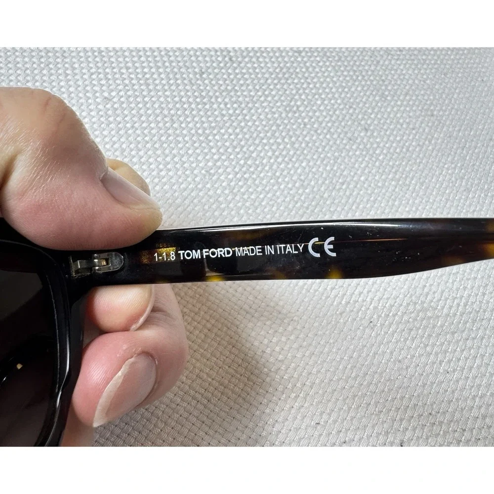 TOM FORD  Authentic Black Cat Eye Ladies Sunglasses TF614 01H 52[]19 Frames Only